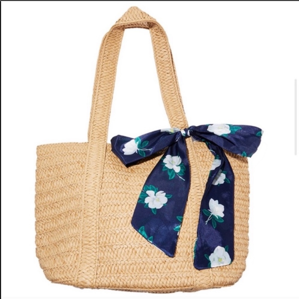Draper James Straw Tote